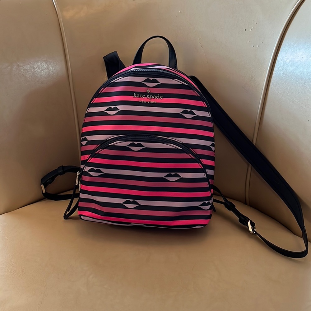 Kate Spade nylon backpack.